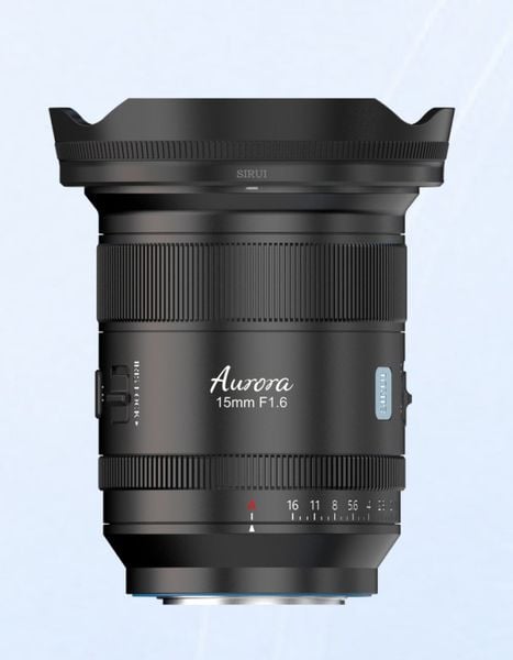 Lens Sirui Aurora AF 15mm F1.6 for Sony E, Nikon Z, Lumix L (full-frame) & Fuji XF