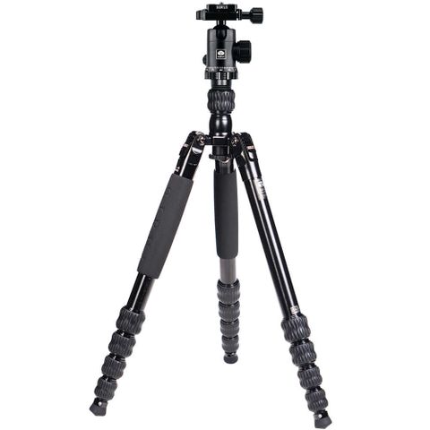 Chân máy Tripod SIRUI T-1005 Aluminum kèm Ballhead K-10 II - Tiện lợi, đa dụng, trọng tải lên tới 20kg