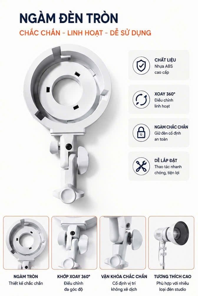 Ngàm Chuyển Đổi LIYADI Bowen Mount Chuẩn – BowenS