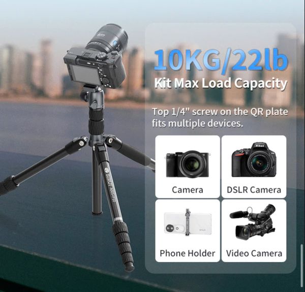 Chân Máy Ảnh SIRUI A005 + Ballhead P10