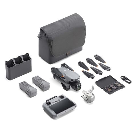 Flycam DJI Air 3S combo (kèm 3 pin, túi và điều khiển RC2)- hàng chính hãng, có thuế Vat
