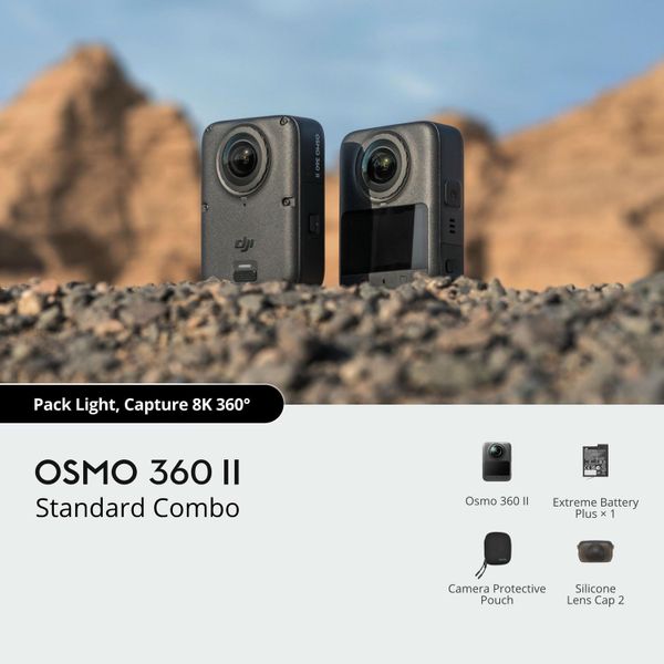 DJI Osmo 360 II Limitless Riding Combo