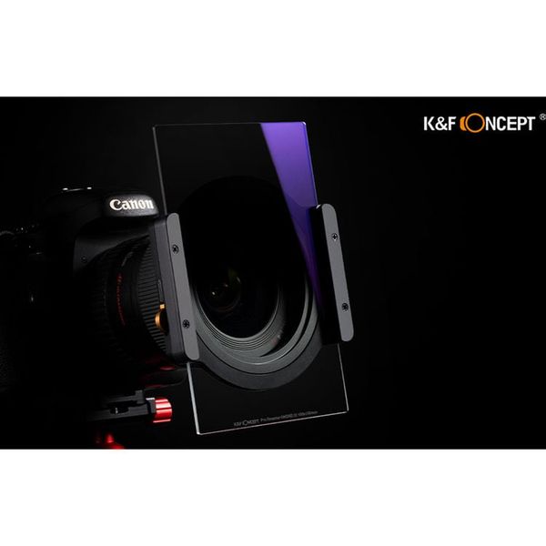 Filter K&F Concept GND8 (0.9) (3 Stops) Reverse 100×150 mm Nano‑Xcel Series (28 lớp phủ) - KF01.1148