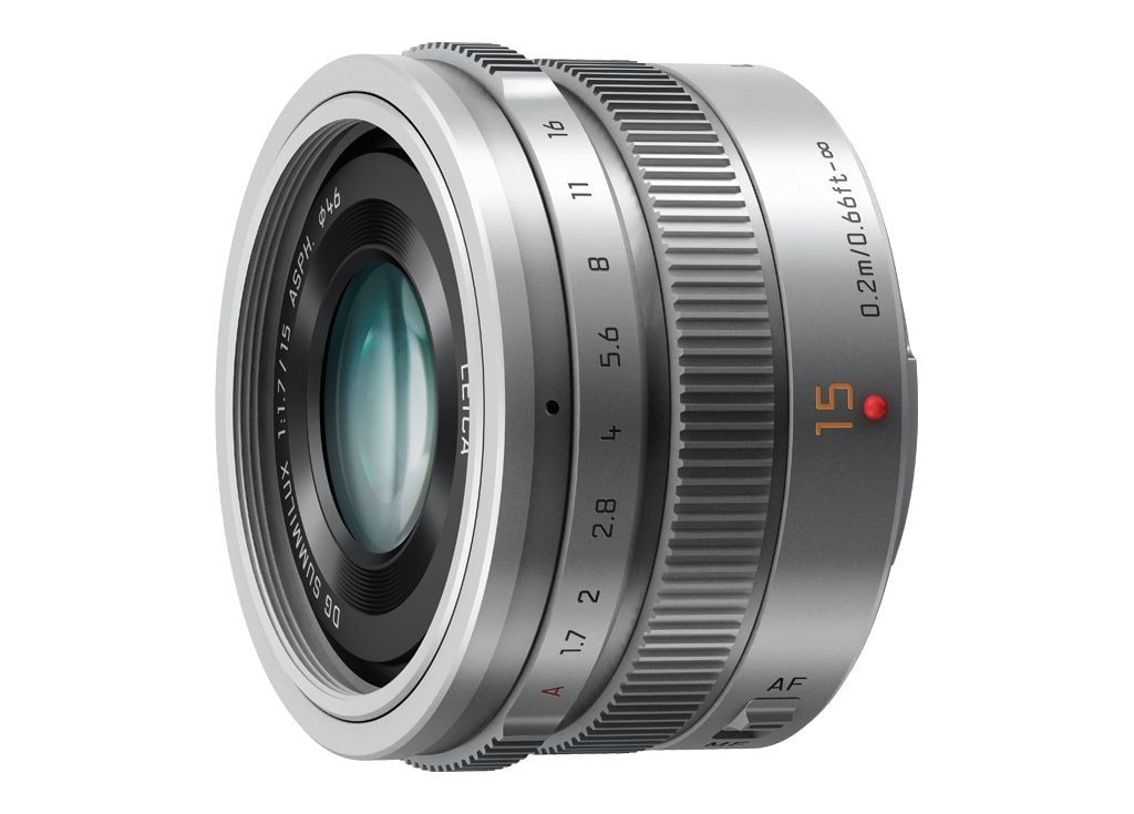 Lens Lumix 15mm f/1.7 ASPH Silver - Đã qua sd