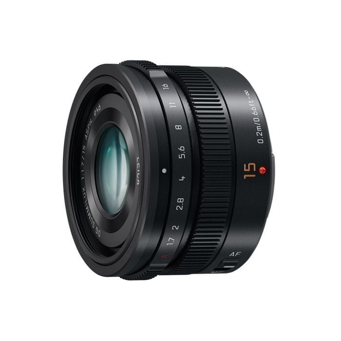 Lens Lumix 15mm f/1.7 ASPH màu đen - Đã qua sd