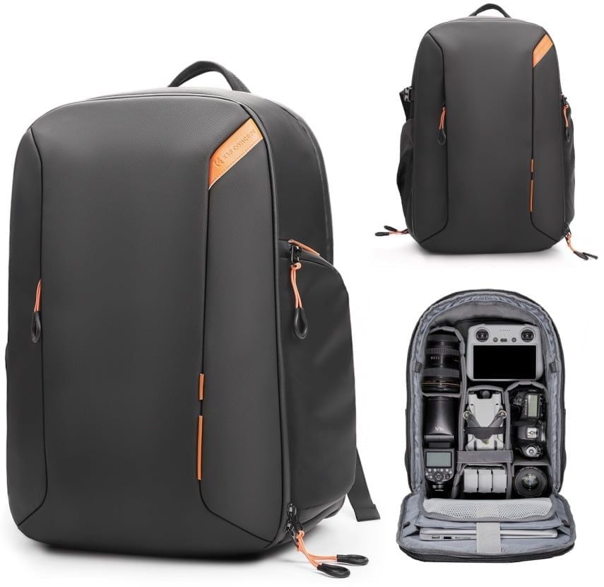 Ba lô K&F Concept Nature Wander 09 dung tích 25L (màu đen) - KF13.210