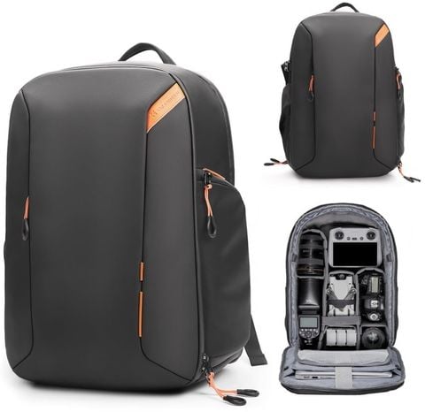 Ba lô K&F Concept Nature Wander 09 dung tích 25L (màu đen) - KF13.210