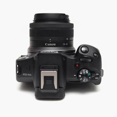 Máy ảnh Canon EOS R50 kit RF-S 18–45mm (qua sử dụng - 99%)