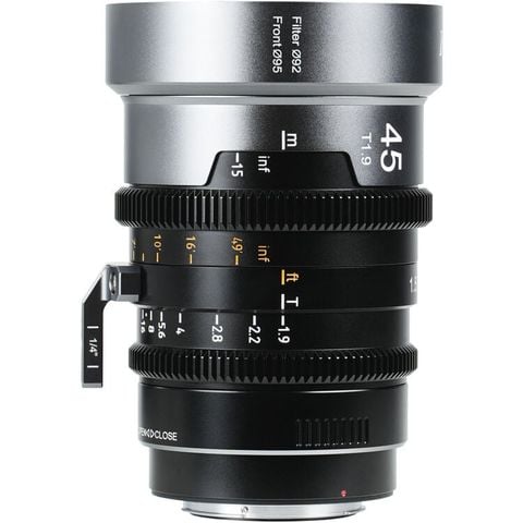 Ống kính Cine Anamorphic Sirui IronStar 45mm T1.9 Full Frame – 1.5x, PL/EF, Cinema Lens chuyên nghiệp