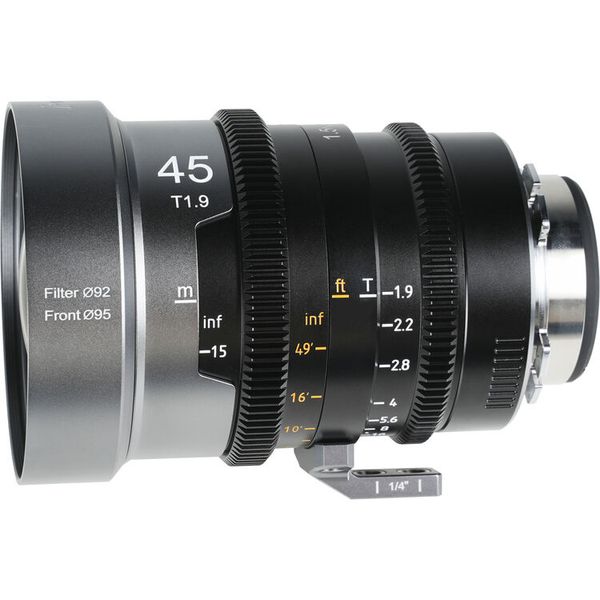Ống kính SIRUI Anamorphic IronStar 45mm T1.9 Full Frame – 1.5x ngàm PL/EF, Cinema lens full-frame