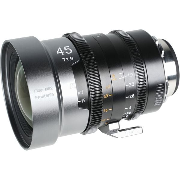 Ống kính SIRUI Anamorphic IronStar 45mm T1.9 Full Frame – 1.5x ngàm PL/EF, Cinema lens full-frame