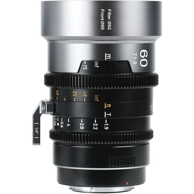 Ống kính Cine Anamorphic Sirui IronStar 60mm T1.9 Full Frame – 1.5x, PL/EF, Cinema Lens chuyên nghiệp