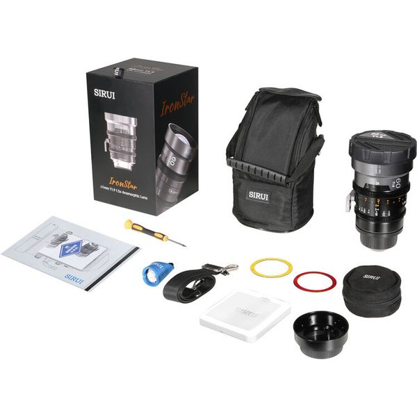 Ống kính SIRUI Anamorphic IronStar 60mm T1.9 - 1.5x ngàm PL/EF, Cinema lens full-frame