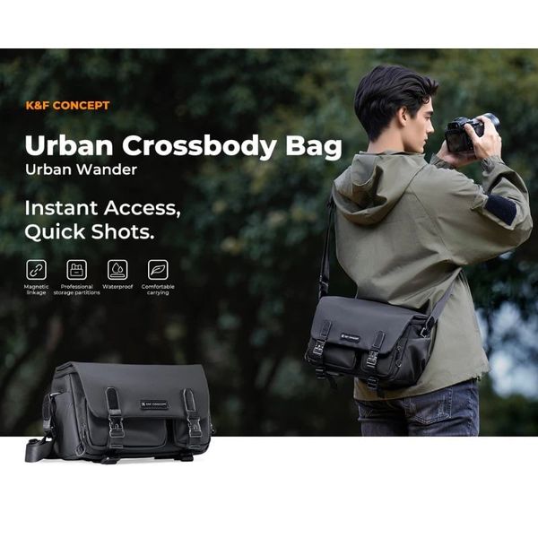 Túi máy ảnh KF13.142 Sling Bag 10L - UrbanWander 11