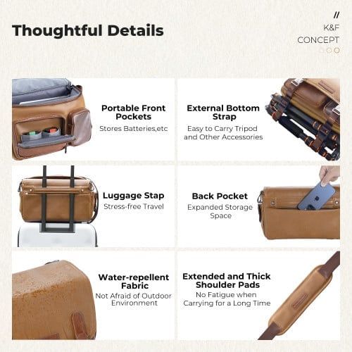 Túi máy ảnh KF13.142 Sling Bag 10L - UrbanWander 11