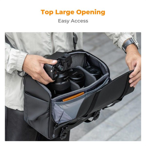 Túi đựng máy ảnh KF13.163 Sling Bag 10L Urban Wander 10 (màu Đen)