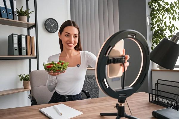 Micro cài áo không dây Luucco AirWave Mini K2 (USB-C), hai kênh, 100m