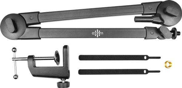 Cần gắn micro Luucco ARM1 hai đoạn, kẹp bàn, tải 700g