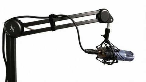 Cần gắn micro lò xo Luucco ARM2 (studio arm), tải 2kg, kẹp bàn