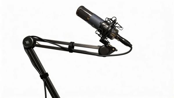 Cần gắn micro lò xo Luucco ARM2 (studio arm), tải 2kg, kẹp bàn