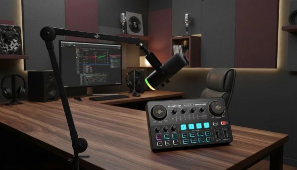 Micro động không dây Luucco Melo-S2 (USB-C và XLR) cho stream, podcast, gaming