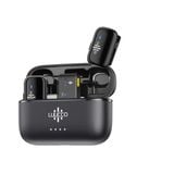 Micro cài áo không dây Luucco MiniPods K2 (Lightning) cho iPhone, 2 phát 1 thu, siêu nhẹ chỉ 6gram