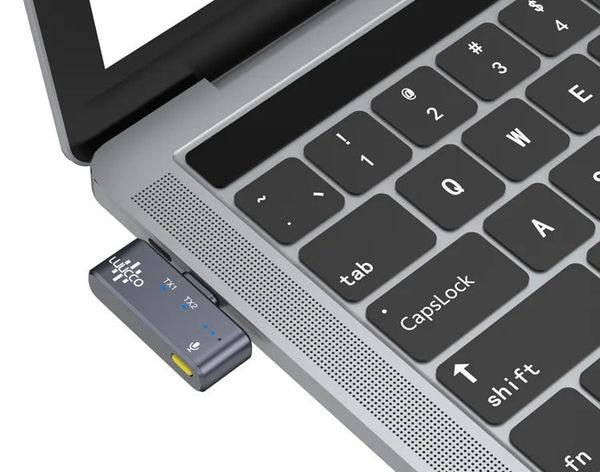 Micro cài áo không dây Luucco MiniPods K1 (USB-C), 1 phát 1 thu, 4 màu, siêu nhẹ chỉ 6gram