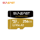 Thẻ nhớ Suneast MicroSDXC V30 UHS-I S225 GOLD Series - Tốc độ lên tới 208 MB/s | Dung lượng 64GB, 128GB, 256GB, 512GB