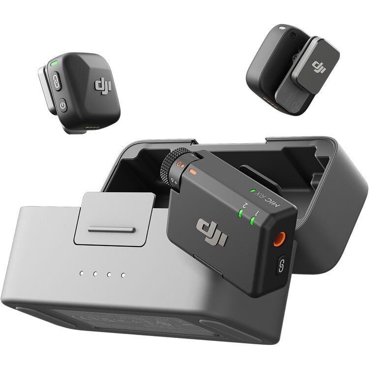 Micro DJI Mic mini 2 (bản 2 TX + 1 RX + Charging Case)