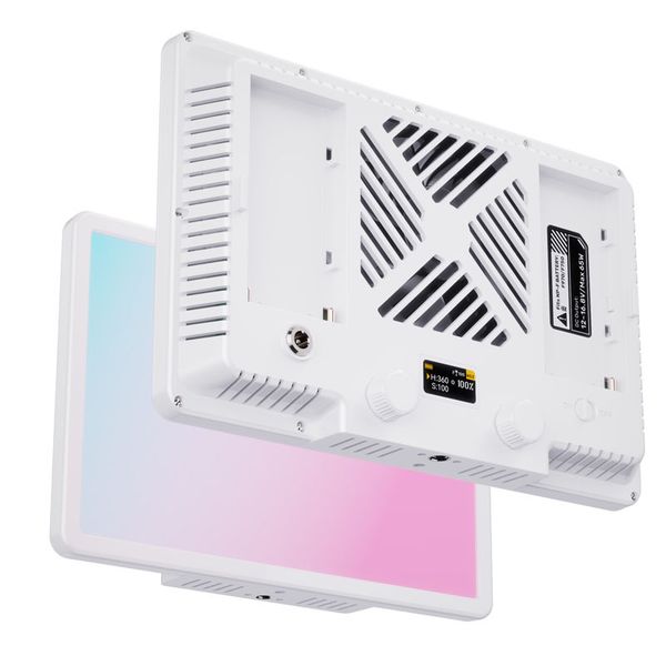 Đèn LED LIYADI RGB P100C Kit (100W) kèm Tay Cầm Pin P77 (77Wh) - P100C Kit
