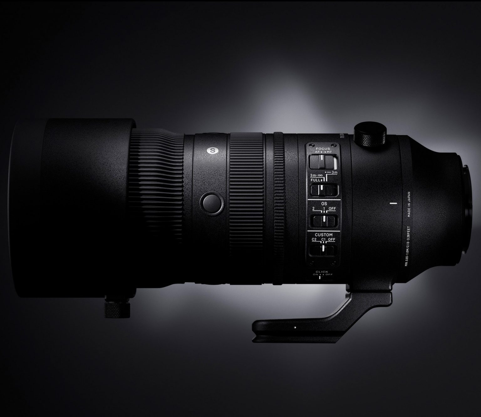 Điều khiển và vòng tripod Sigma 70-200mm F2.8 DG DN OS Sports