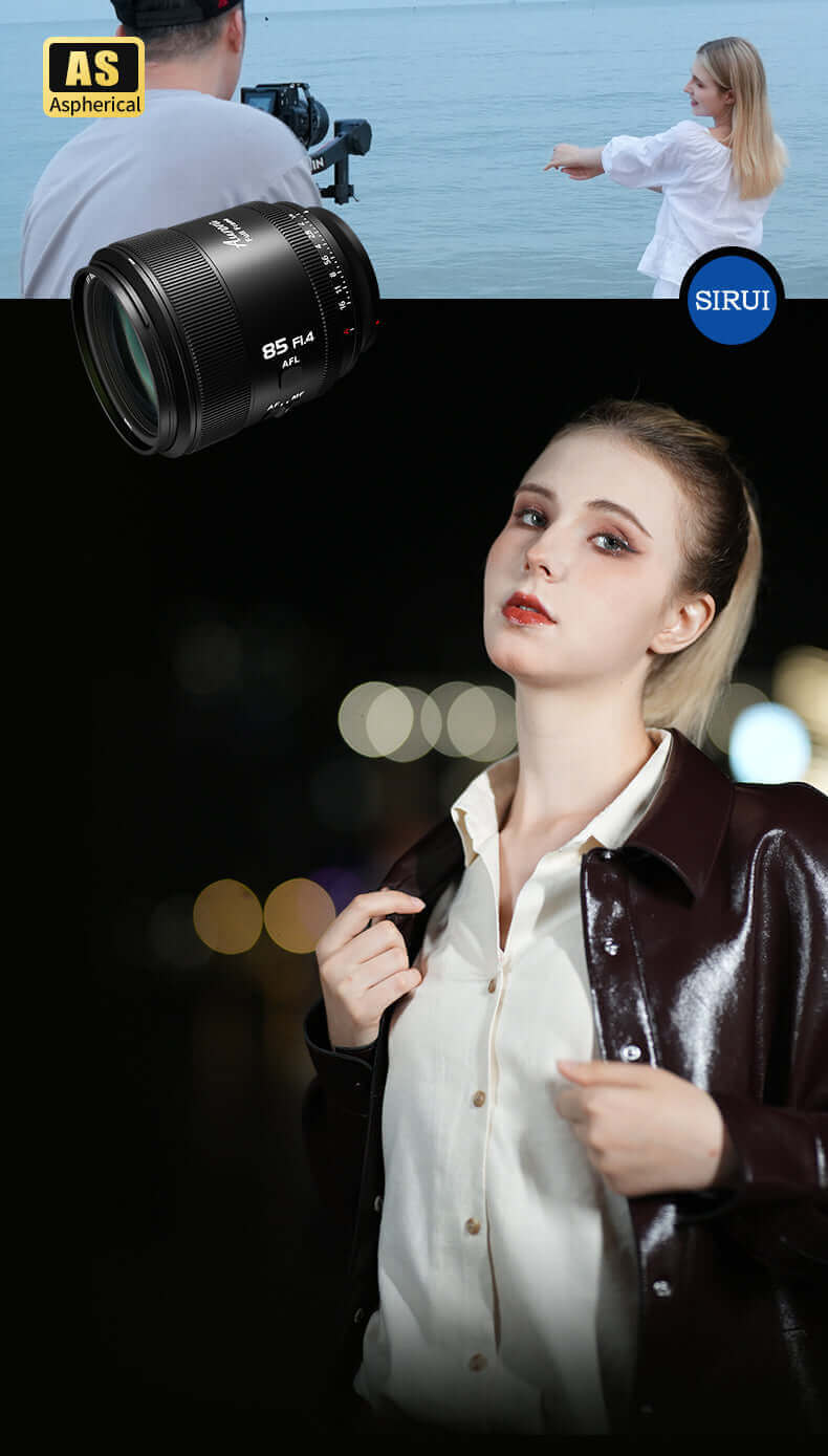 Lấy nét tự động STM trên SIRUI Aurora 85mm F1.4