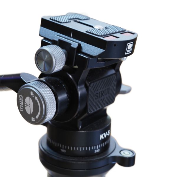 Chân máy quay Sirui Carbon L-224F kèm đầu KV-5
