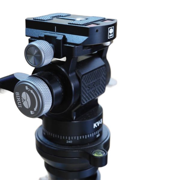Chân máy quay Sirui Carbon L-224F kèm đầu KV-5