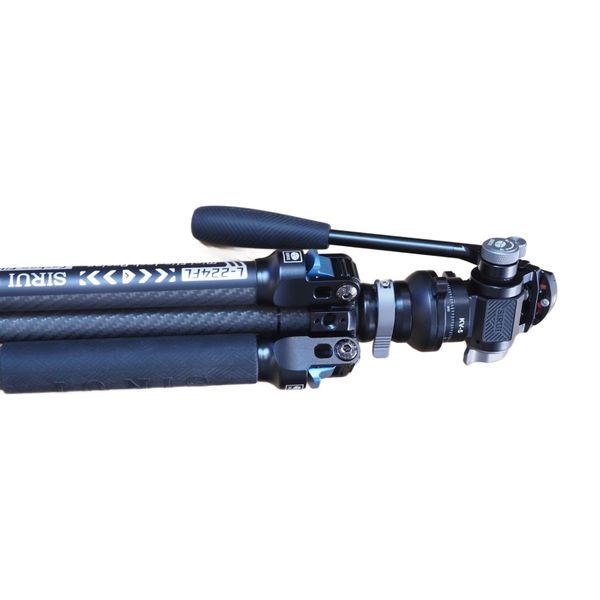 Chân máy quay Sirui Carbon L-224F kèm đầu KV-5