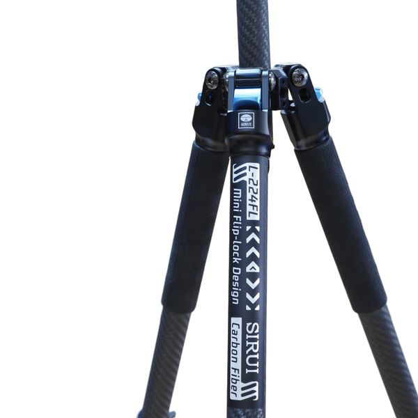 Chân máy quay Sirui Carbon L-224F kèm đầu KV-5