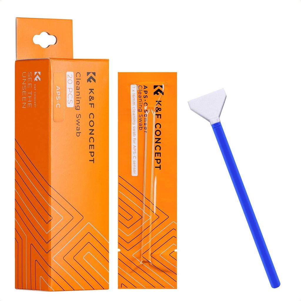 Hộp 20 que vệ sinh cảm biến K&F Concept 20pcs APS-C 16mm - SKU.1695