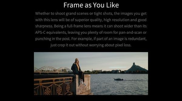 Ống kính Cine Anamorphic SIRUI Venus 50mm T2.9 1.6X Full-frame ngàm L