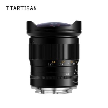 Ống kính Fisheye TTArtisan 11mm F2.8 for Sony E, Nikon Z, Nikon F, Lumix L, Canon RF, Canon EF (full-frame)