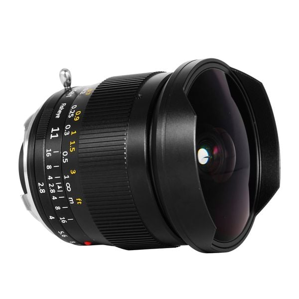 Ống kính Fisheye TTArtisan 11mm F2.8 for Sony E, Nikon Z, Nikon F, Lumix L, Canon RF, Canon EF (full-frame)