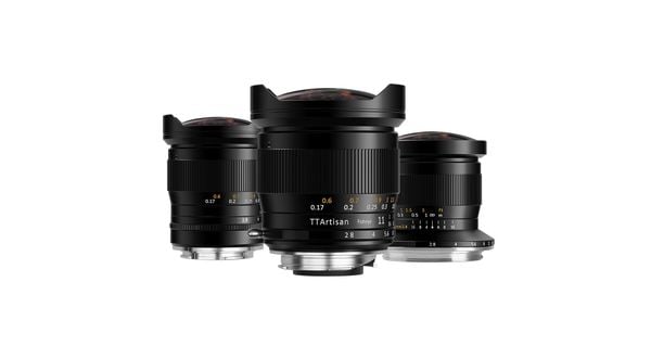 Ống kính Fisheye TTArtisan 11mm F2.8 for Sony E, Nikon Z, Nikon F, Lumix L, Canon RF, Canon EF (full-frame)