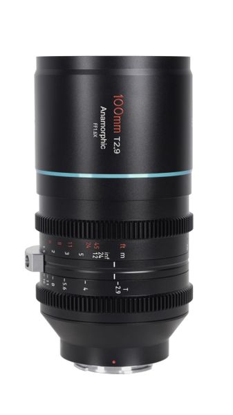 Ống kính Cine Anamorphic SIRUI Venus 100mm T2.9 1.6X kèm adapter 1.25X