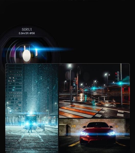 Ống kính Cine Anamorphic SIRUI Saturn 35mm T2.9 1.6X Full-frame ngàm DL