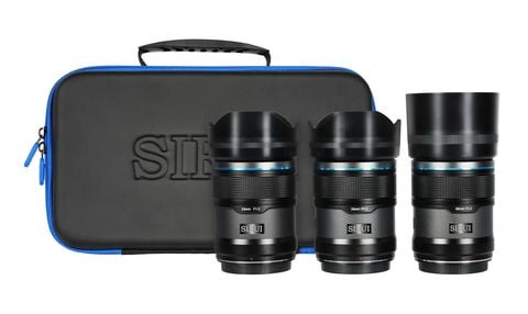 Combo 3 ống kính SIRUI Sniper 23/33/56mm F1.2 AF