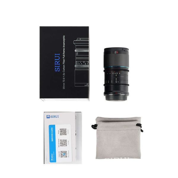 Combo 3 ống kính Cine Anamorphic SIRUI Saturn 35/50/75mm T2.9 1.6X ngàm Sony E