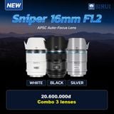 Ống kính SIRUI Sniper 23mm F1.2 autofocus