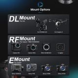 Ống kính Cine Anamorphic SIRUI Saturn 35mm T2.9 1.6X Full-frame ngàm L