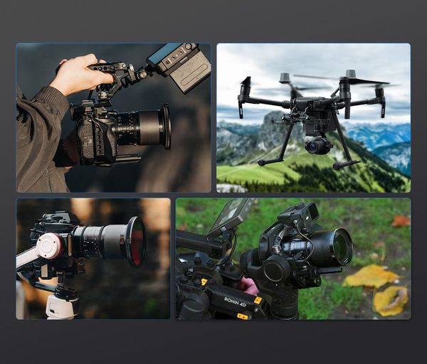 Combo 3 ống kính Cine Anamorphic SIRUI Saturn 35/50/75mm T2.9 1.6X ngàm Canon RF