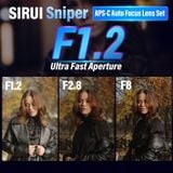 Ống kính SIRUI Sniper 16mm F1.2 autofocus
