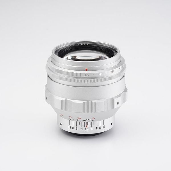 Ống kính TTArtisan 75mm F1.5 Swirly Bokeh ngàm M42